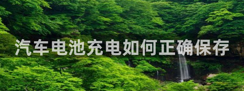 优发国际官网平台：汽车电池充电如何正确保存
