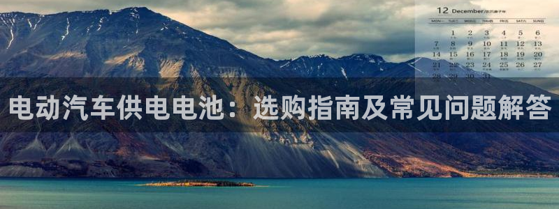 优发国际官网手机版入口：电动汽车供电电池：选购指南及常见问题解答